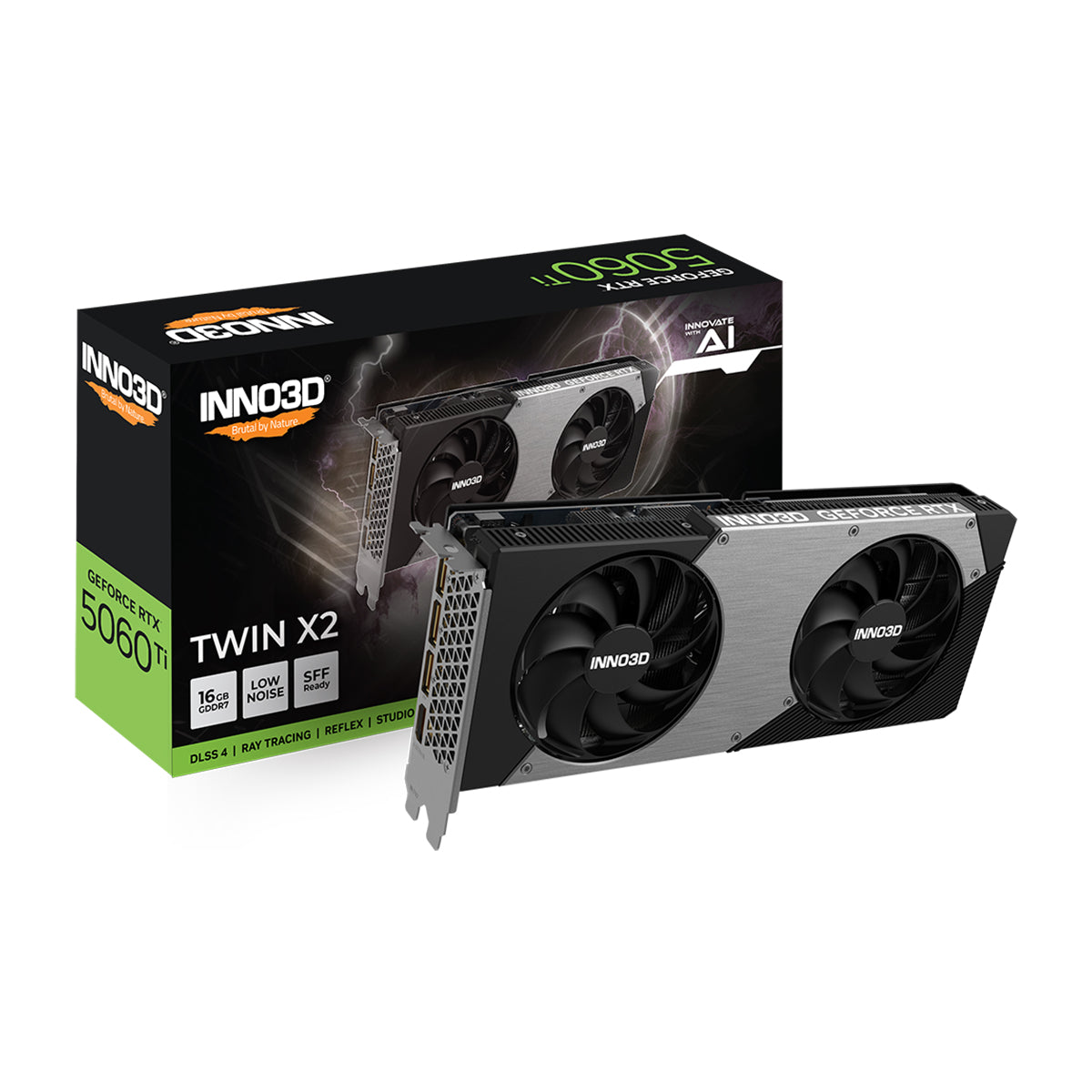 INNO3D GeForce RTX 5060 Ti TWIN X2 16GB Graphics Card