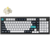 Keychron Q5 Max 96% RGB Carbon Black Wireless Mechanical Keyboard - Jupiter Banana Switch