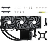 TRYX PANORAMA 360mm BLACK 6.67'' Curved AMOLED Screen AIO CPU Cooler