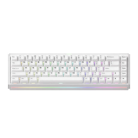 Akko RAY68-HE White 68% Wireless Hall-Effect Gaming Keyboard - AstroAim Switch