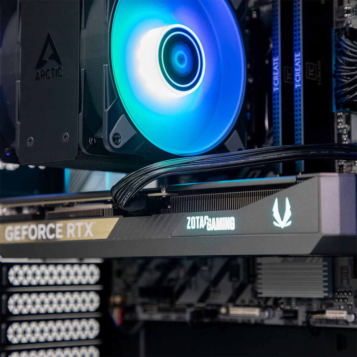 Nocturne RTX 5070 Ryzen 7 7800X3D Gaming PC