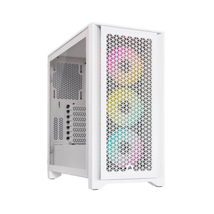 Corsair iCUE 4000D RGB Airflow Mid-Tower - White