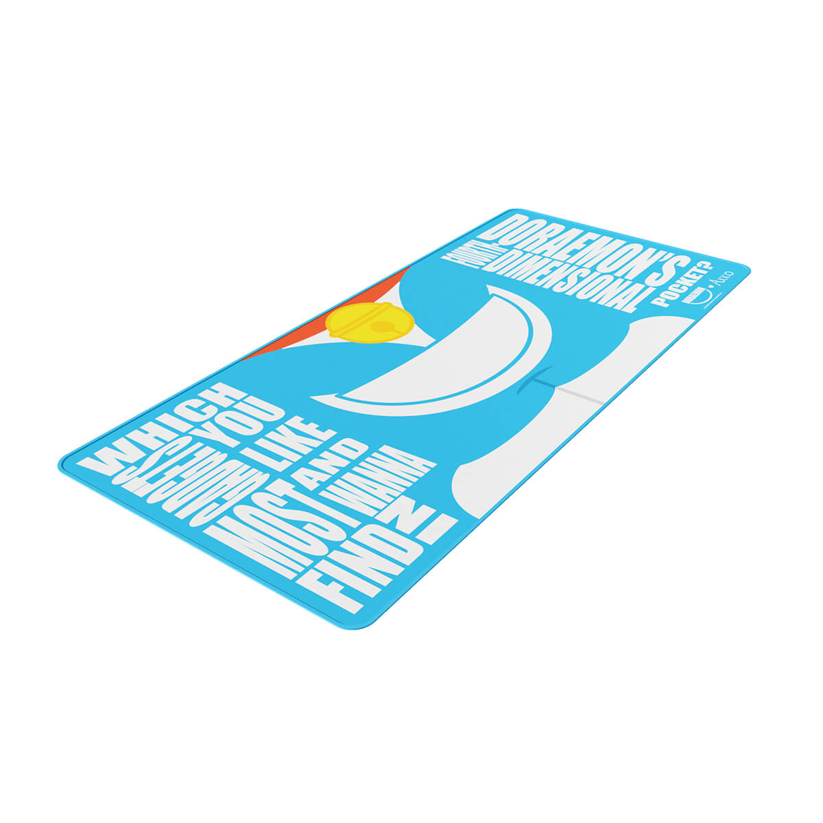 Akko Doraemon 4D Pocket Mouse Pad