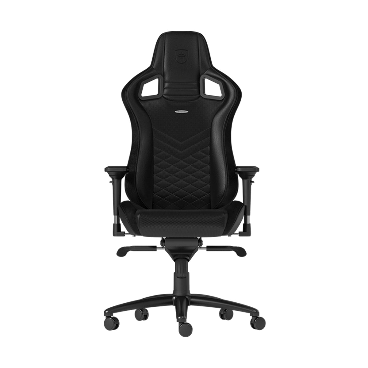 Noblechairs EPIC Series Faux Leather Gaming Chair - Black/Black