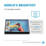 HP E14 14" FHD Portable Monitor