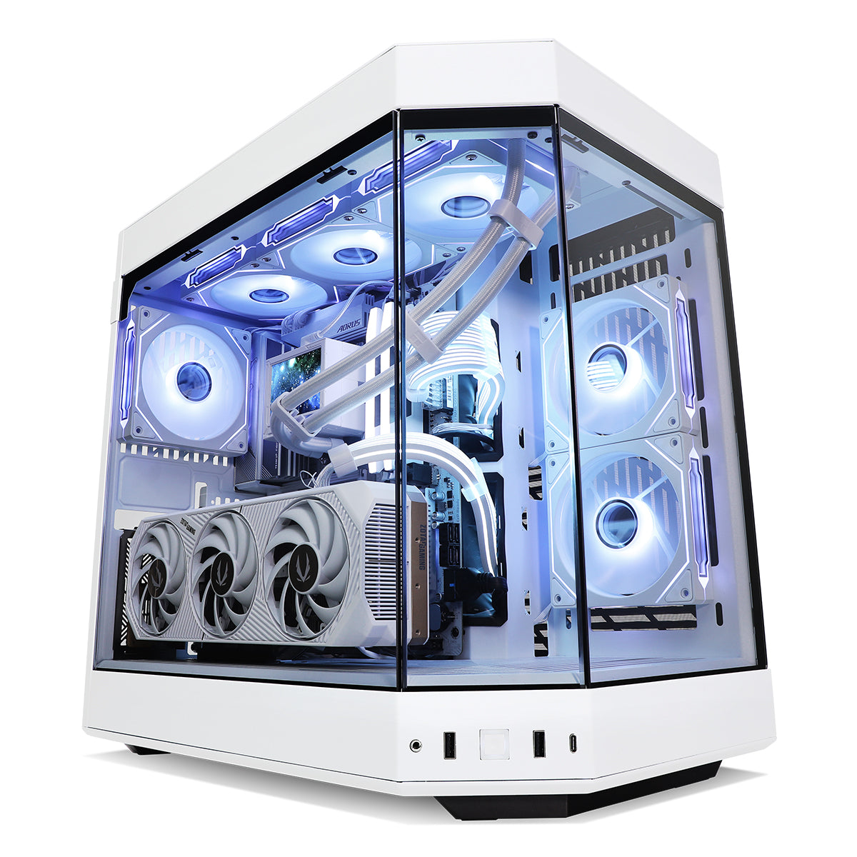 Abyssal ENCORE RTX 5070 Ryzen 7 7800X3D EVO Gaming PC - SNOW