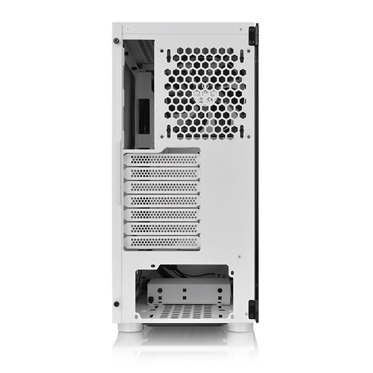 Thermaltake H200 RGB Tempered Glass Mid Tower Case - White