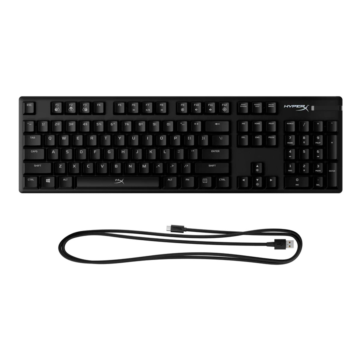 HYPERX Alloy Origins RGB Mechanical Gaming Keyboard, Red Switch, US Layout