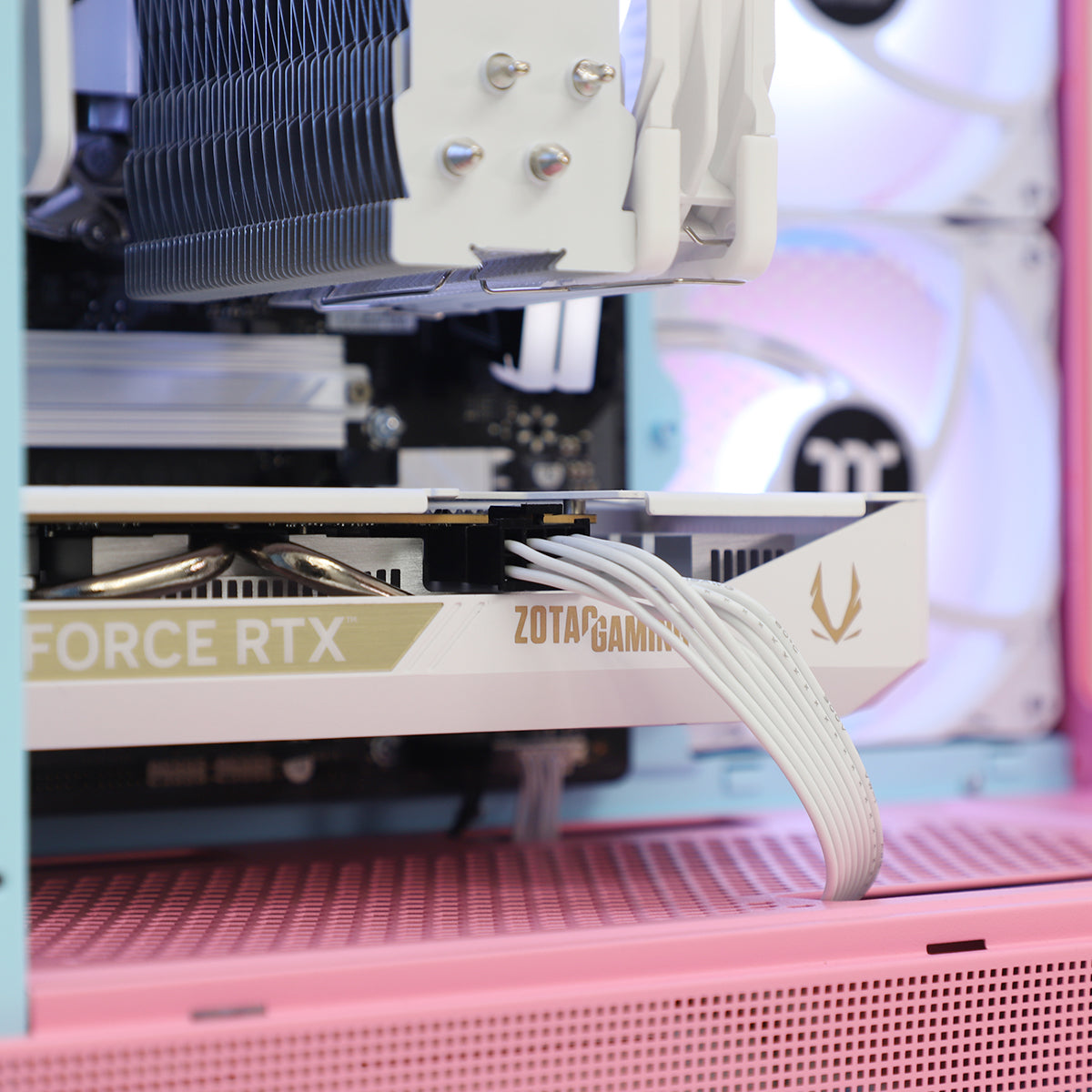 Fury RTX 5060 Ryzen 5 7500F Gaming PC - PINK