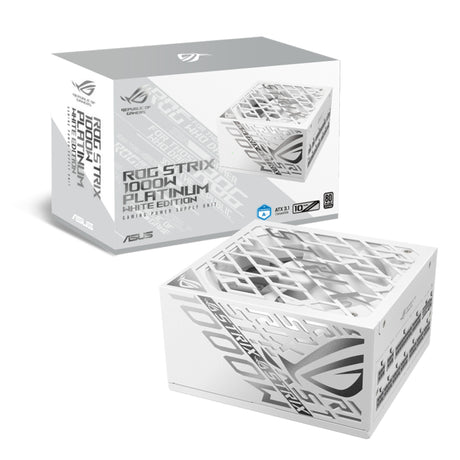 ASUS ROG STRIX 1000W Platinum Power Supply - White