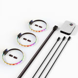 Hyte Noodle LN60 2nd Gen Light Strip + LS10 + NP50 Bundle - White