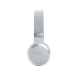 JBL Live 460NC Wireless On-Ear Noise Cancelling Headphones - White