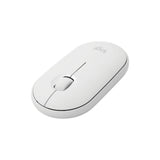 Logitech M350 Pebble USB Wireless/Bluetooth Mouse - White