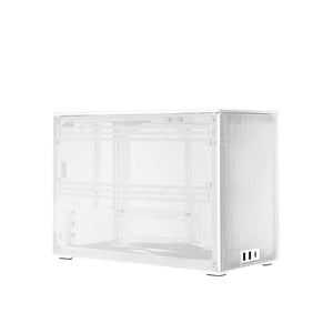 Ssupd Meshroom D Mini ITX Case - Full Mesh - Snow White