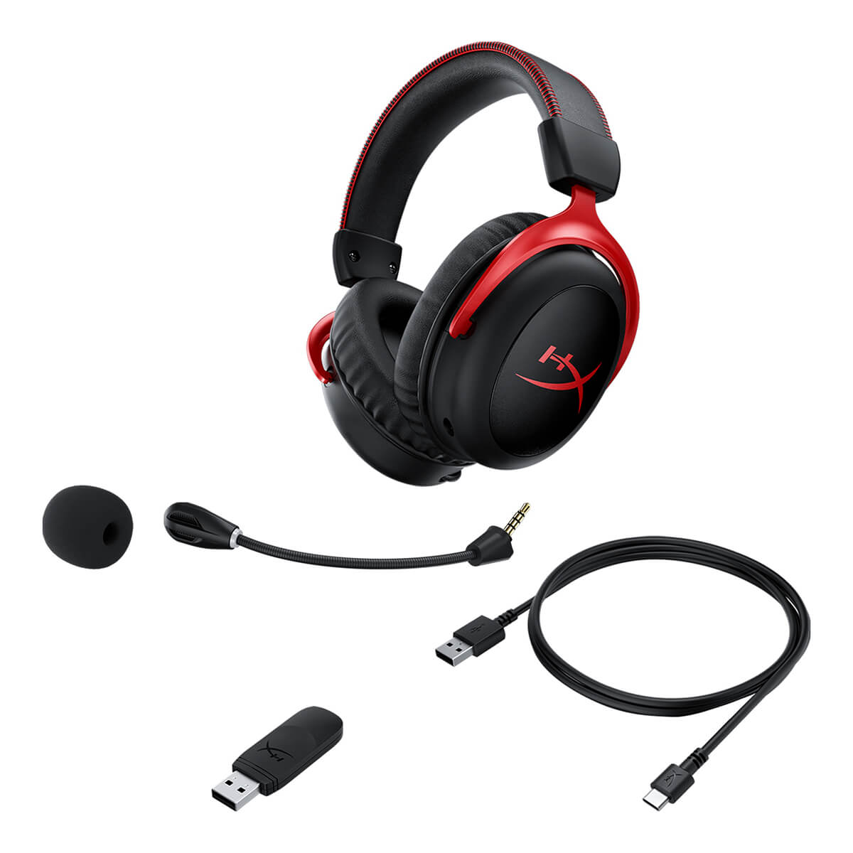 HyperX Cloud II Wireless - Red