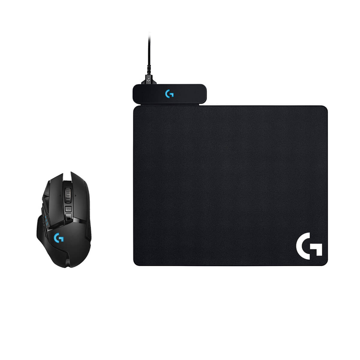 Logitech G502 LIGHTSPEED Mouse and PowerPlay Mousepad Combo