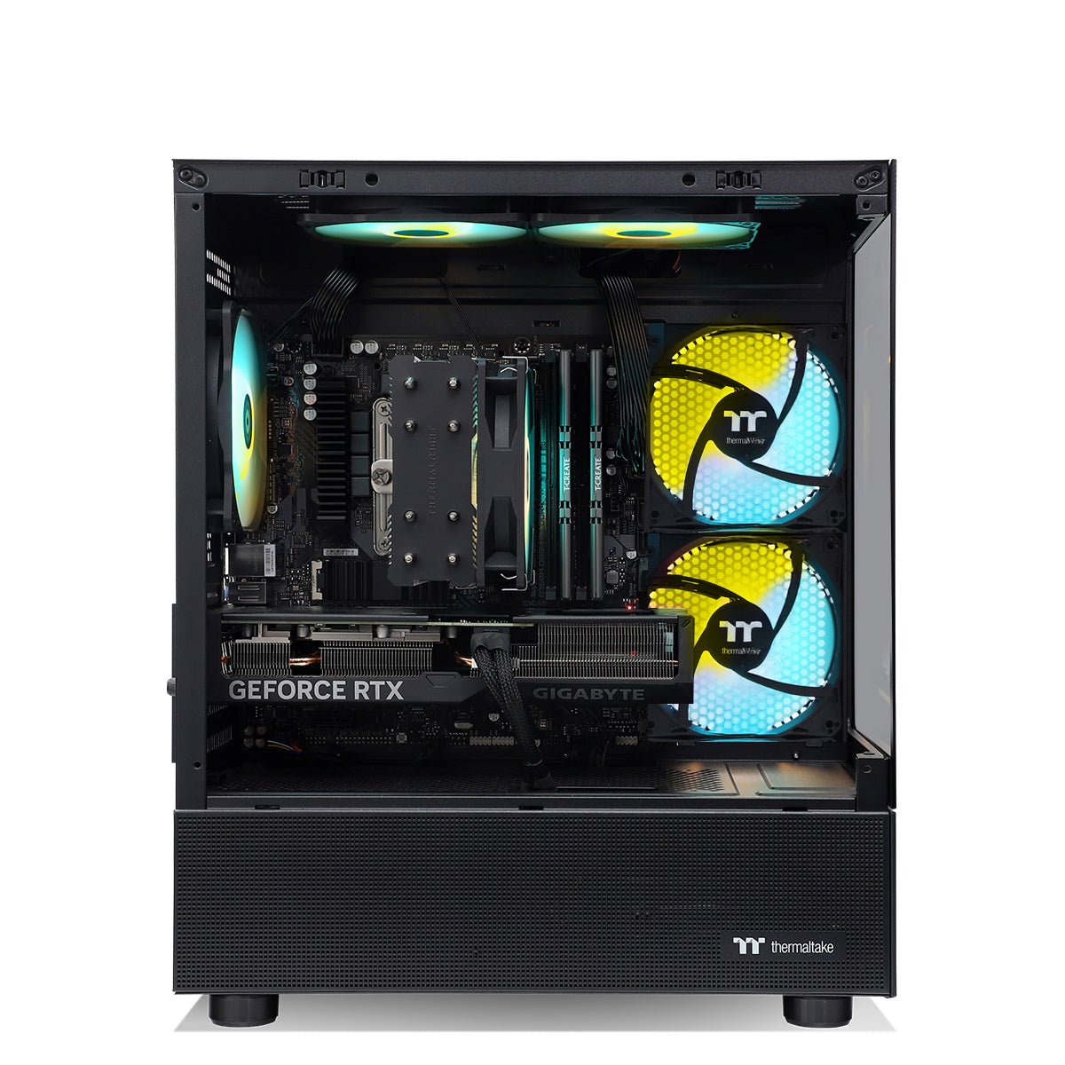 Immortal LUX RTX 4070 Core i5-14400F Gaming PC - Black