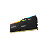 Kingston FURY Beast RGB 16GB (2x8GB) DDR5-5200 CL36 Memory AMD EXPO (KF552C36BBEAK2-16)