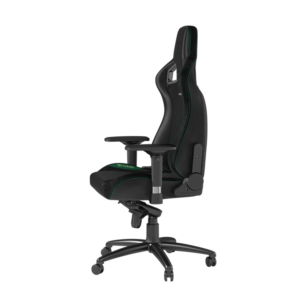 Noblechairs EPIC Series Faux Leather Gaming Chair - Black/Green