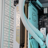 Pop RTX 5070 Ti Ryzen 7 7800X3D Gaming PC - WHITE
