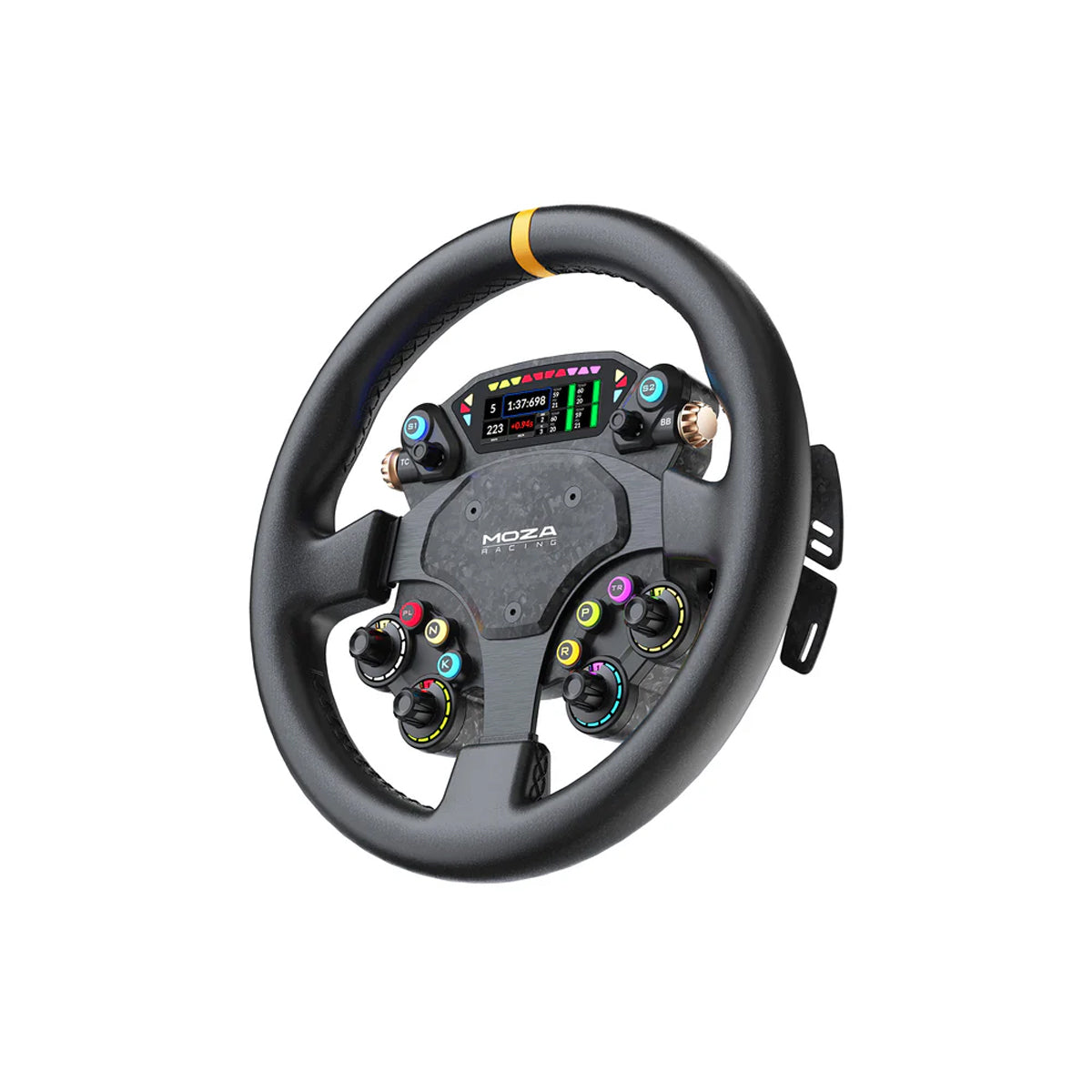 Moza CS Pro HD Display Round Steering Wheel