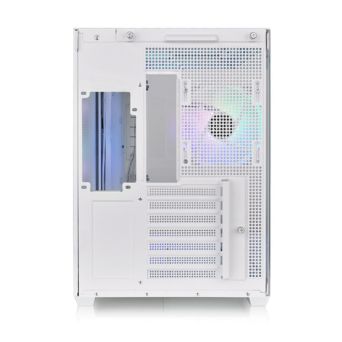 Thermaltake View 380 Tempered Glass ARGB Mid Tower Case - Snow Edition