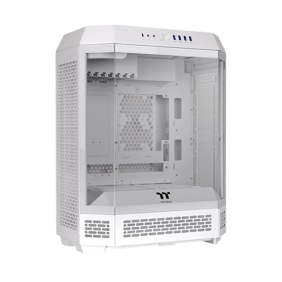 Thermaltake The Tower 600 Tempered Glass Mid Tower Case Snow - Main Image