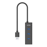 Unitek USB 3.0 4-Port Hub With an Optional Power Port (Micro USB)