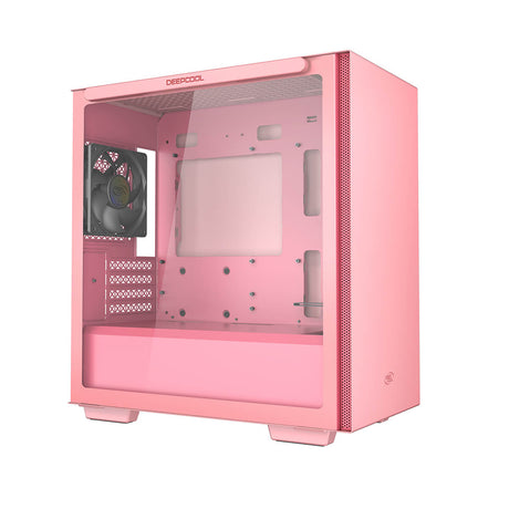 Deepcool MACUBE 110 mATX Mid Tower Case - TG Pink