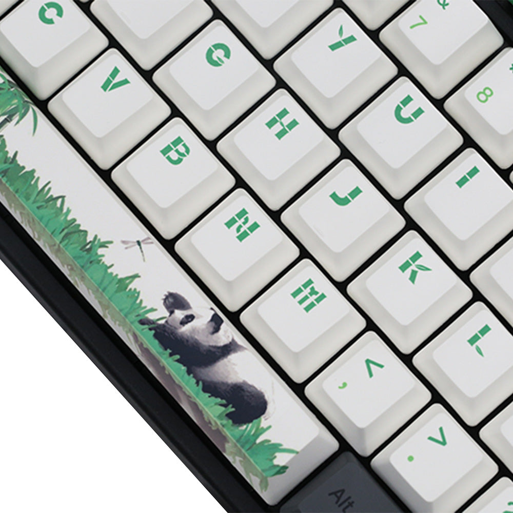 Varmilo MA108 V2 Panda R2 White LED Dye Sub PBT Mechanical Keyboard - Varmilo EC Ivy V2