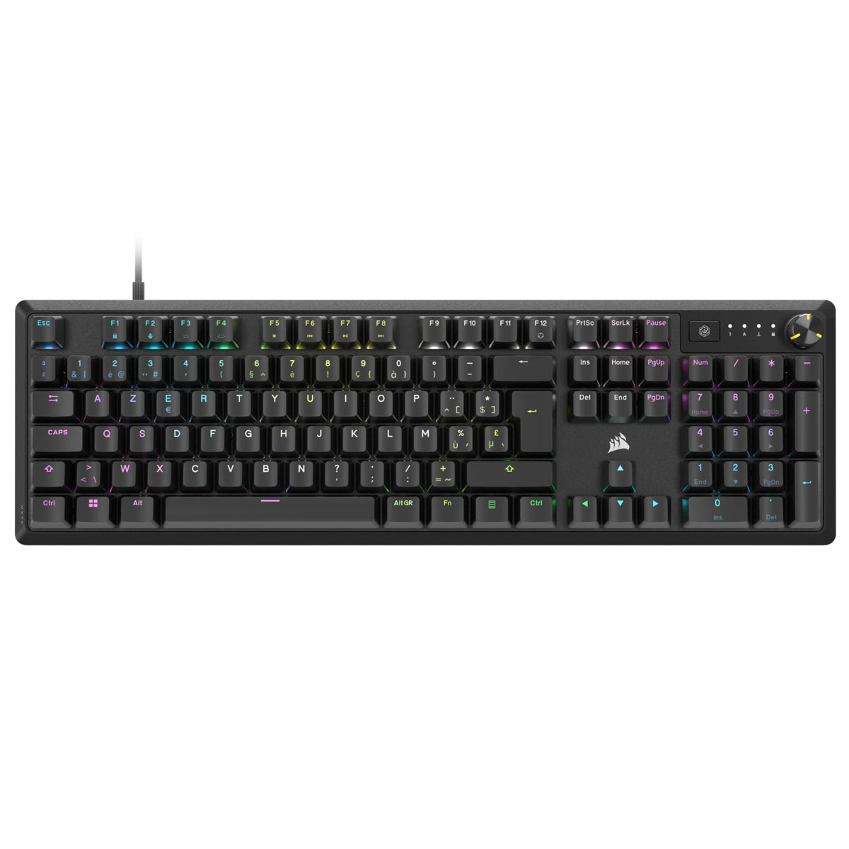 Corsair K70 Core Full Sized Wired RGB Mechanical Gaming Keyboard - Black