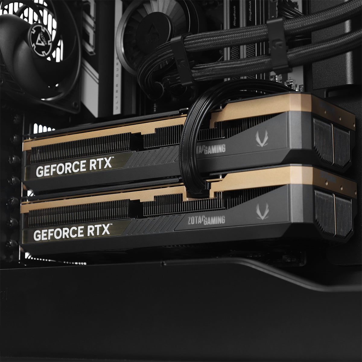 Ascend AI Ryzen 9 9900x 64GB 2TB RTX 5070 Ti (X2) Workstation PC