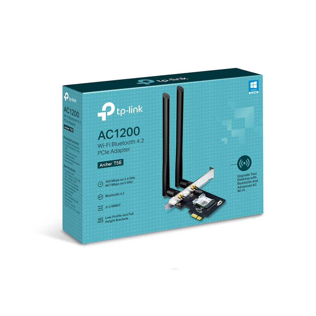 TP-Link Archer T5E AC1200 Wi-Fi and Bluetooth PCIe Adapter