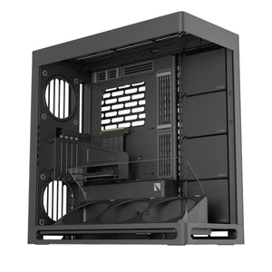 Havn HS 420 VGPU PCIE 5.0 ATX Mid Tower Case - Black
