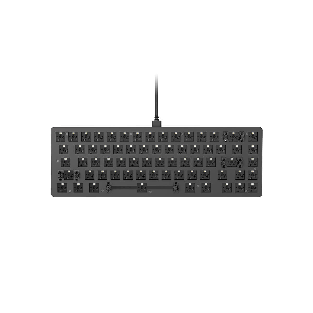 Glorious GMMK 2 65% RGB Barebones Mechanical Keyboard - Black