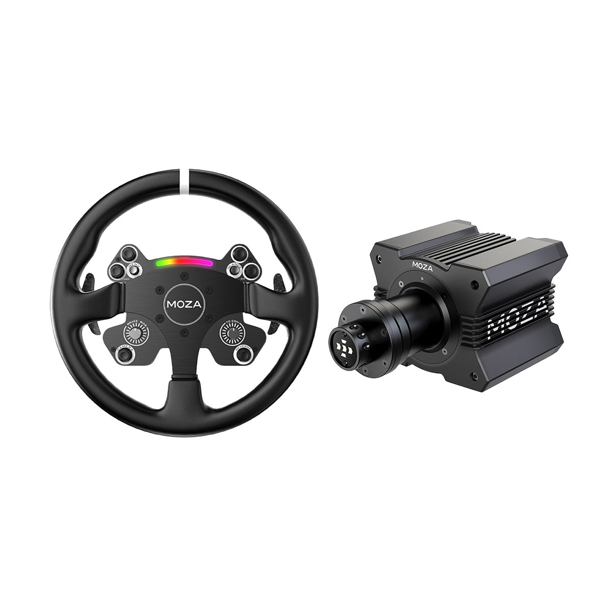 Moza R9 V2 Direct Drive Wheelbase + CS Steering Wheel Bundle