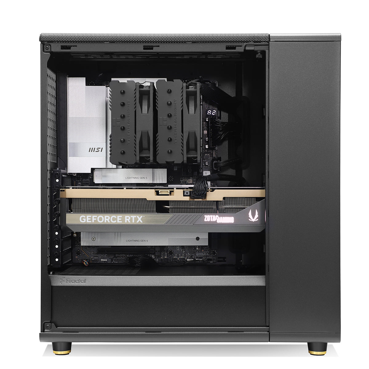 Ginkgo RTX 5080 Core Ultra 7 265KF Gaming PC - BLACK