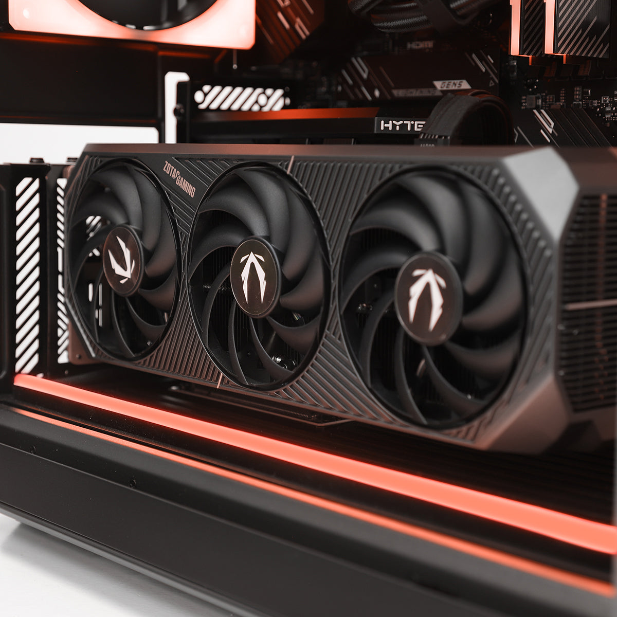 Abyssal AMP RTX 5080 Ryzen 7 9850X3D Gaming PC - Black Infinite Edition