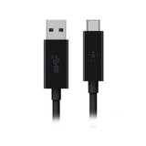 Belkin High Quality USB-A to USB-C 3.1 3A 10Gbps - 1M  Black