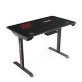 Eureka Ergonomic I44-B Gaming Desk - Black