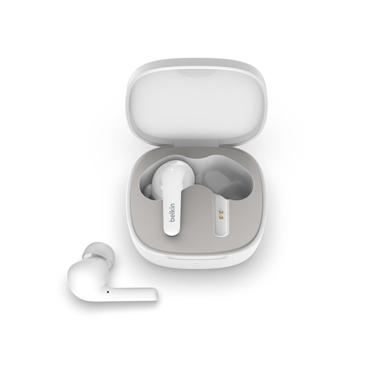 Belkin SoundForm Flow ANC True Wireless Earbuds - White