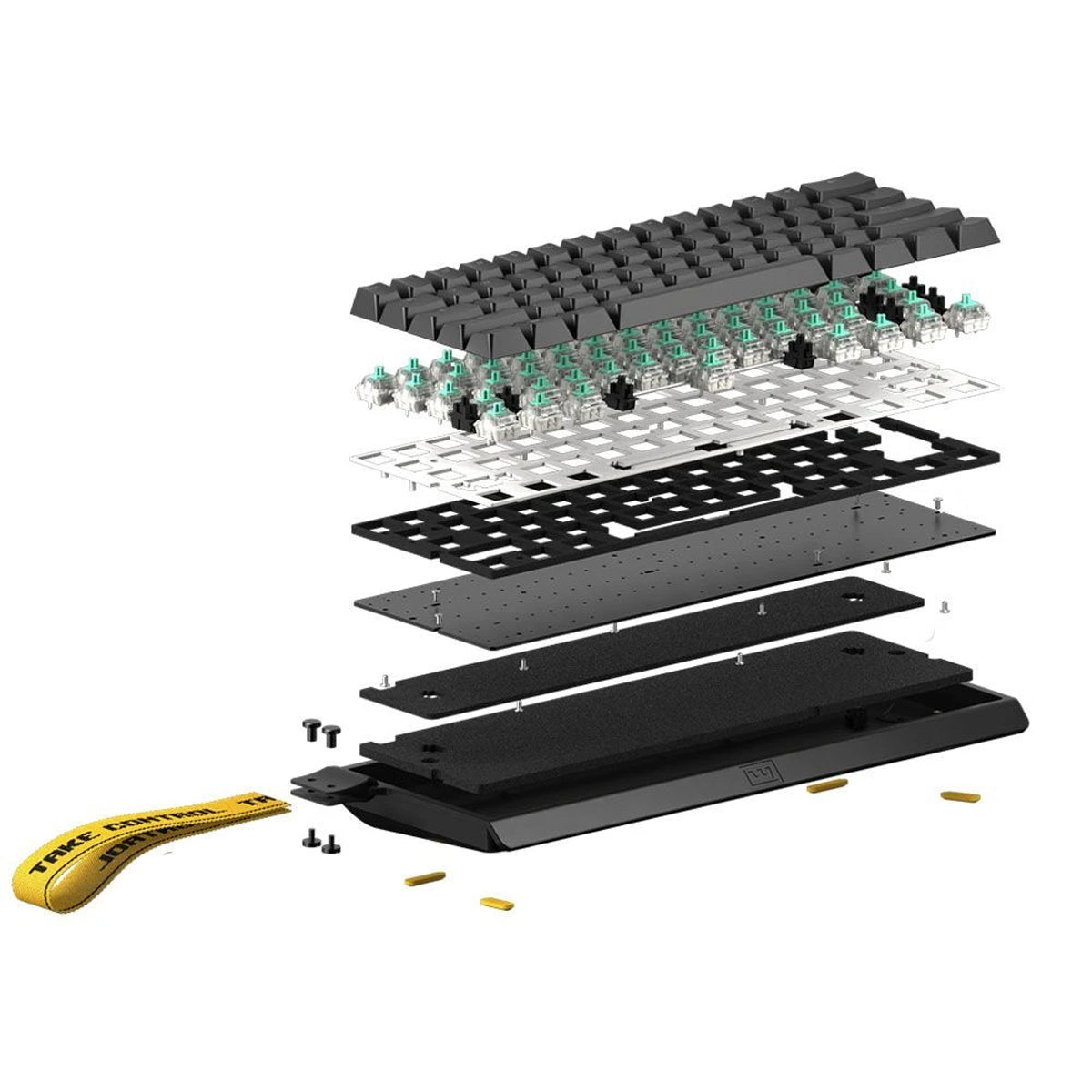 Wooting 60HE V2 60% Mini Wired Aluminium Gaming Keyboard - Lekker Tikken Switch