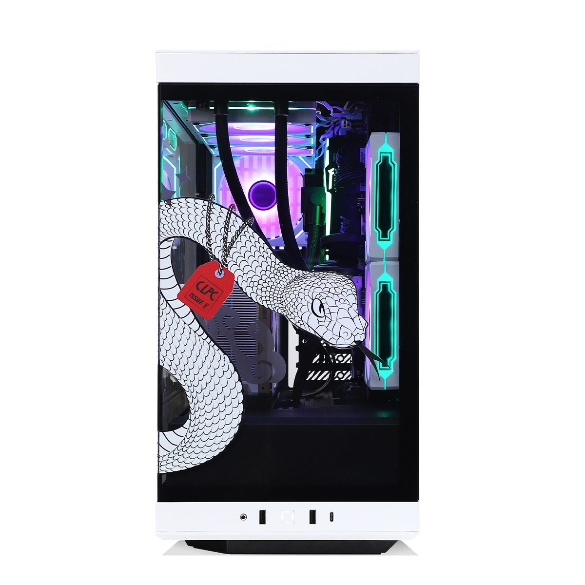 Solid Snake RTX 5070 Ryzen 7 7800X3D Gaming PC - WhiteCobra