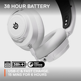 Steelseries Arctis Nova 7X Wireless Gaming Headset Xbox/PC - White