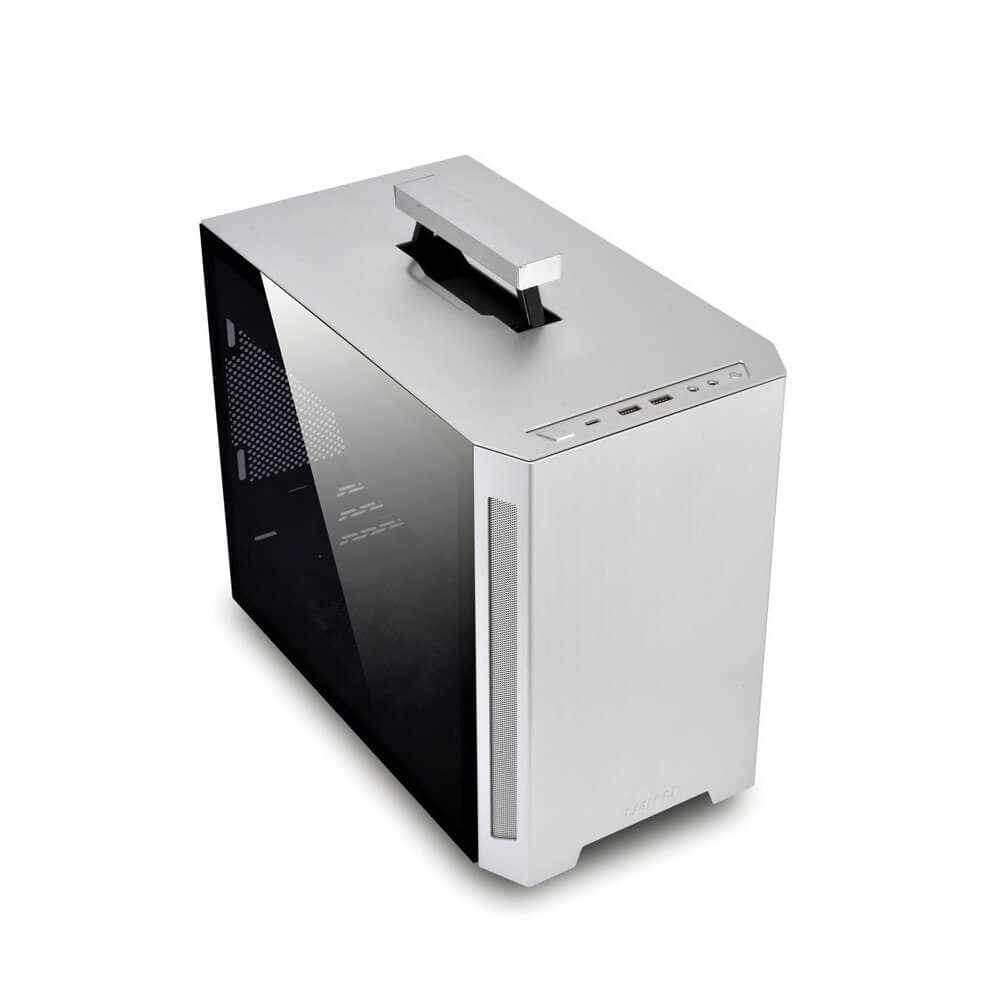 Lian-Li TU150WA Tempered Glass Case - Silver