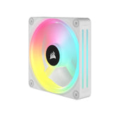 Corsair iCUE LINK QX140 RGB 140mm Magnetic Dome RGB Fan, Dual Fan Kit - White