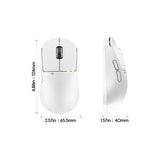 Pulsar X2N CrazyLight Medium Wireless Gaming Mouse -  Uyuni White