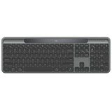 Logitech K980 Signature Slim Solar+ Wireless Keyboard - Graphite