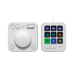 Logitech MX Creative Console - Pale Grey