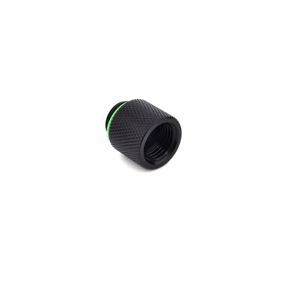 Bitspower Extender 15mm Fitting - Matte Black